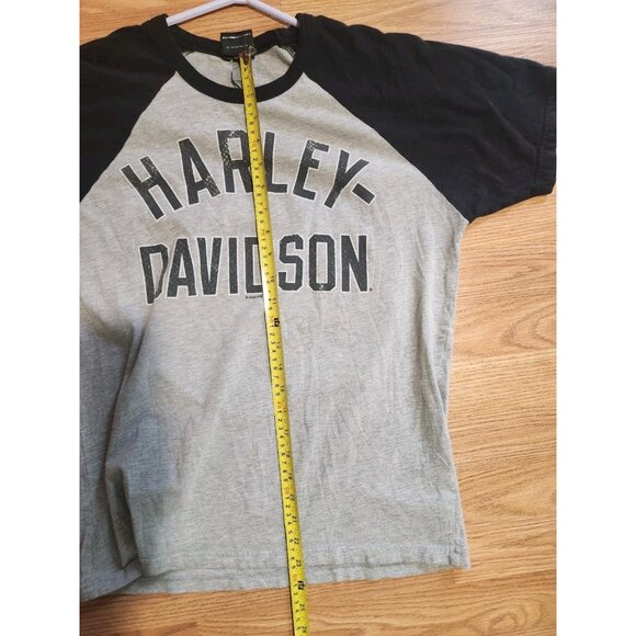 Harley-Davidson Premont T-Shirt Gray Medium Pre-Owned - Picture 4 of 7